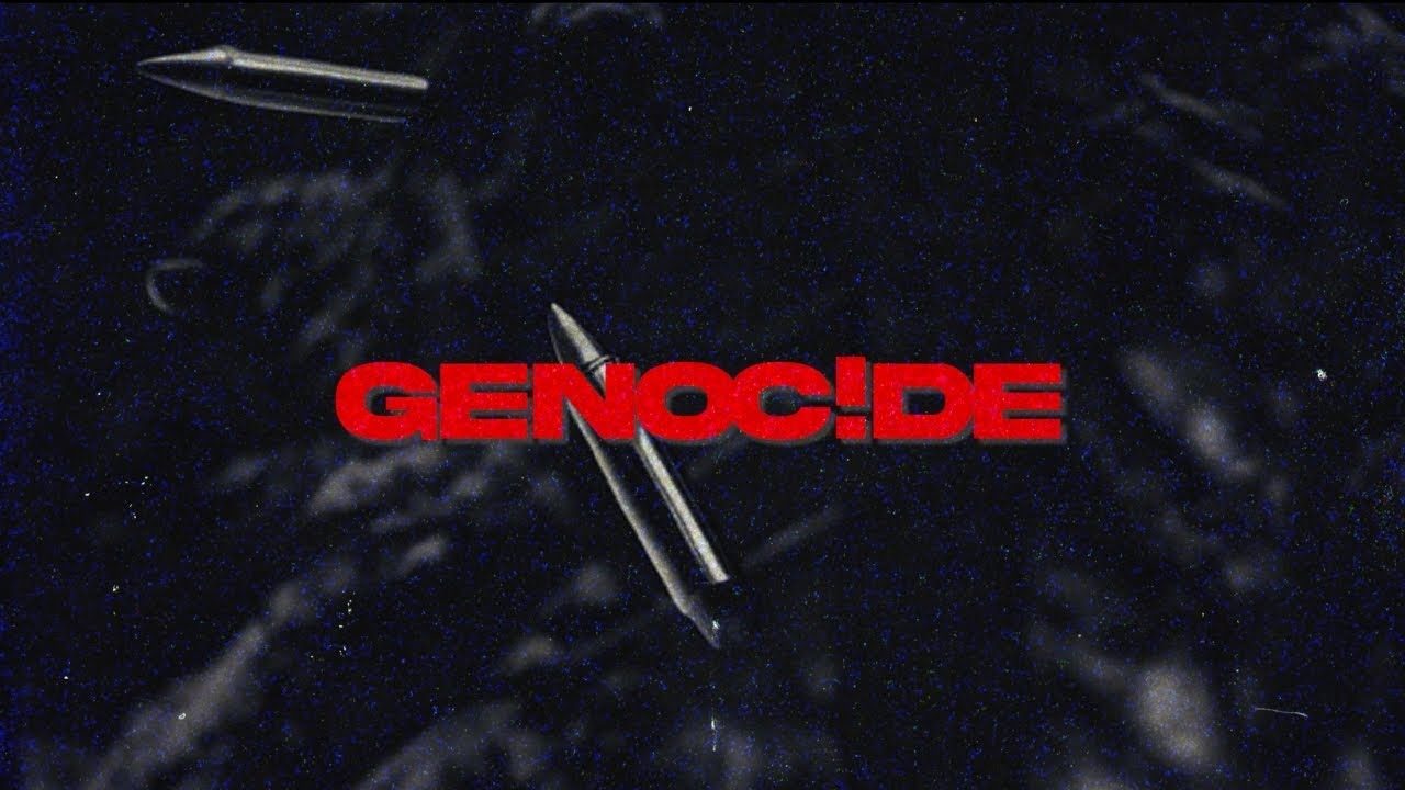 Still from the Genocide lyric video